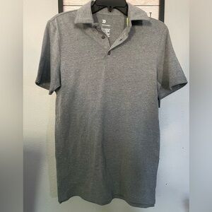 NWT Men’s grey golf polo